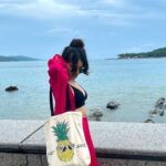 Sanjana Tiwari Instagram - On my best barbie behaviour 🍓 💕🥂 Port Blair Andaman Islands