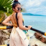 Sanjana Tiwari Instagram – My moment 🏝️ 🌊 ☀️ Ross Island, South Andaman district