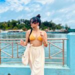Sanjana Tiwari Instagram - My moment 🏝️ 🌊 ☀️ Ross Island, South Andaman district