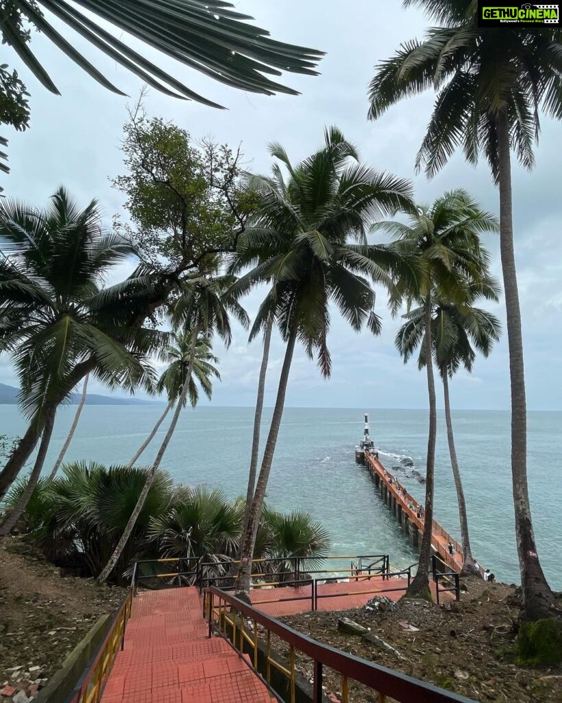 Sanjana Tiwari Instagram - My moment 🏝️ 🌊 ☀️ Ross Island, South Andaman district