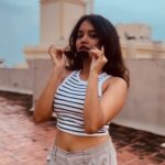 Sanjana Tiwari Instagram - #touchingtouching 💃🕺🪩 @karthi_offl @anuemmanuel @gvprakash @dreamwarriorpictures @saregamatamil #Japan #trending #ig #funky #party #dance
