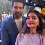 Sanjana Tiwari Instagram - Grateful for having had the opportunity to share screen space with @jayamravi_official sir and @nayanthara mam. ✨ Thank you to my amazing director @director_ahmed for giving me “Divya”. ❤️ #iraivan
