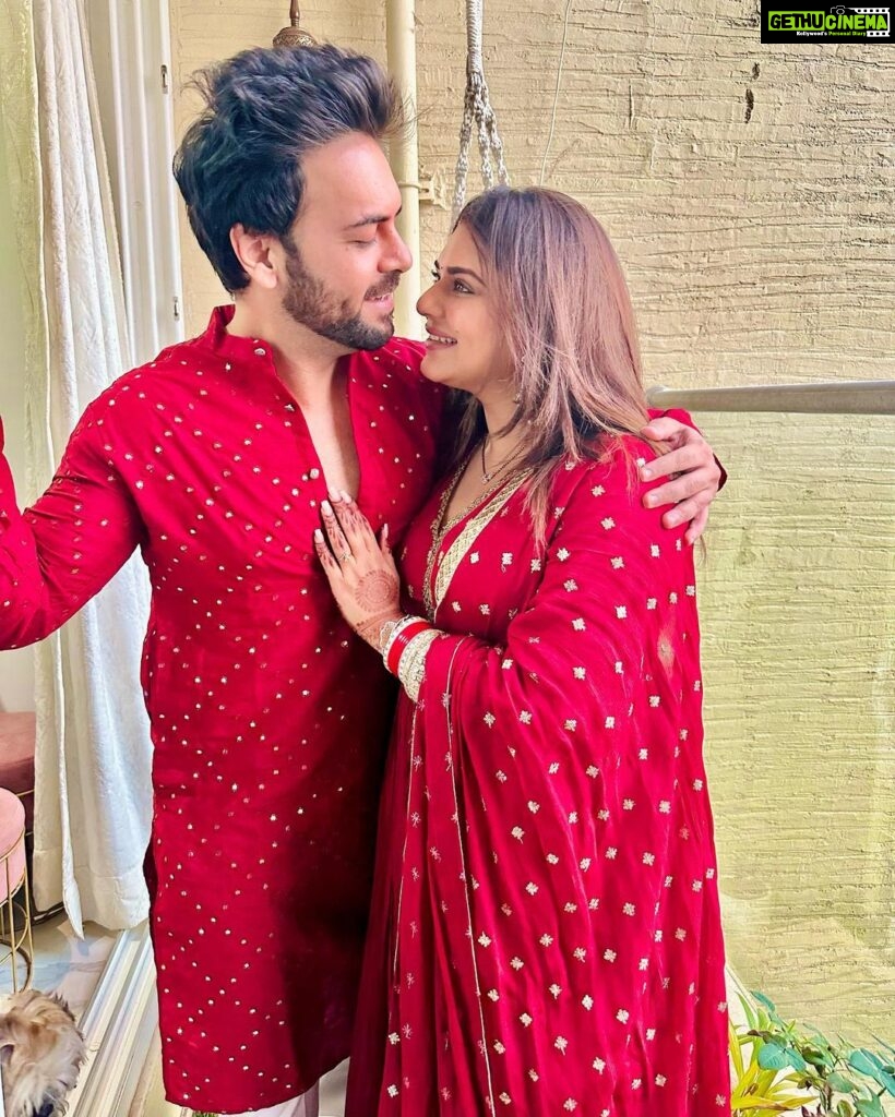 Sanjay Gagnani Instagram - Half my love & half your love this way the moon will be complete 🌙 #karwachauth #festivegreetings