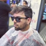 Sanjay Gagnani Instagram - The Shorter the Hair The Harder they Stare 😎🥂 Mumbai, Maharashtra