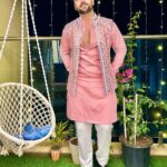 Sanjay Gagnani Instagram - Cultural Passport ❤️ Outfit @bharat_reshma #embracingthefestivevibes