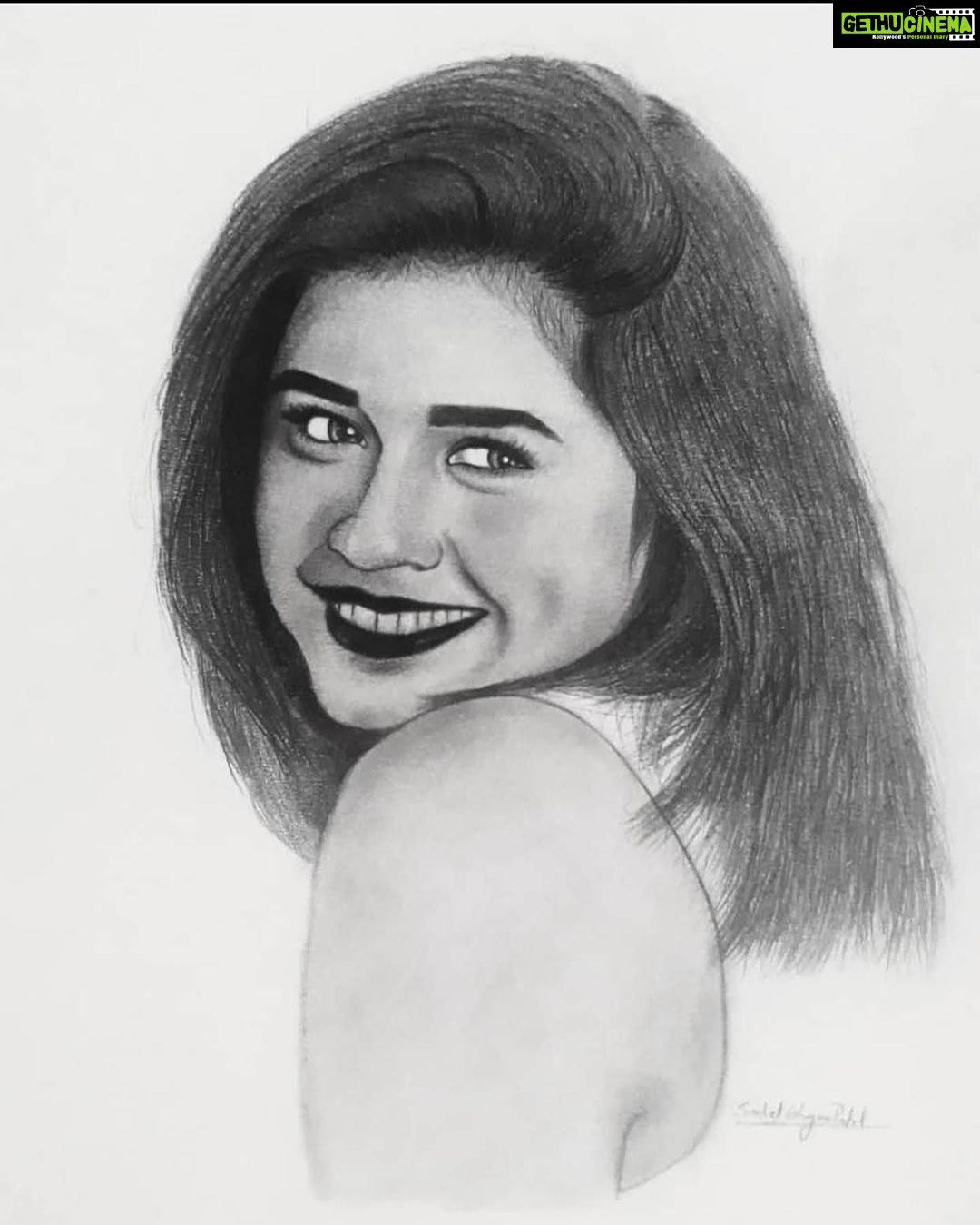 Sanskruti Balgude Instagram - Some fan love to remind myself how lucky I am… 🙇🏻♀️🥹 . . . 1. Charcoal + Graphite art by @hrishikeshpatil.art 2. Digital illustration by @quirky_cloud 3. Pencil art by @artistsanket123 #sanskrutibalgude #art #fanedits #fanlove
