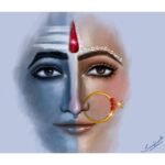 Sanskruti Balgude Instagram - … हर हर महादेव ..!! 🙏🏼 A series of digital art when I was helplessly gravitating towards “Mahadev”..🙇🏻‍♀️ Just want them to be permanently pinned on my feed…✨ #sanskrutibalgude #digitalart #procreate