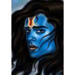 Sanskruti Balgude Instagram - “ मन से रावण जो निकाले, राम उसके मन में हैं ! “ This one was due.. A strong urge the last 2-3 days to paint “Prabhu Ram” but I had to do it in a sort of unconventional way… “Ram” as in my imagination. Nonetheless… it’s just keeps happening! 🤷🏻‍♀️🥹 #shriram #digitalart #artwork #sanskrutibalgude