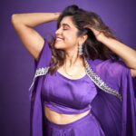 Sanskruti Balgude Instagram - PURPLE पल पल, हर पल हर पल..! 💜😋 @shubham.panse.photography @puja.patelll @sheetalpalsande @stylist.chaitalikulkarni @ivvatiartjewellery