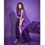 Sanskruti Balgude Instagram - PURPLE dilll ke paaaass….😋💜🤷🏻‍♀️ @shubham.panse.photography @puja.patelll @sheetalpalsande @stylist.chaitalikulkarni @ivvatiartjewellery