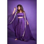 Sanskruti Balgude Instagram - PURPLE dilll ke paaaass….😋💜🤷🏻‍♀️ @shubham.panse.photography @puja.patelll @sheetalpalsande @stylist.chaitalikulkarni @ivvatiartjewellery