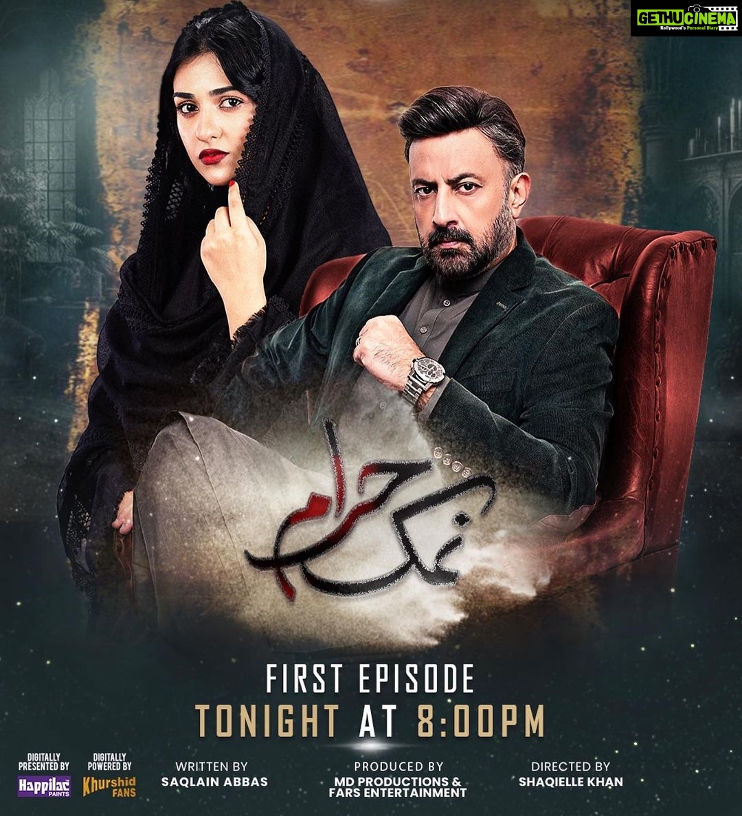 Sarah Khan Instagram - Tonight at 8!!! ♥️ #namakharam