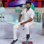 Saravana Vickram Instagram – At “Neeya Naana” show…β¨π€©
#neeyanaana #vijaytv #saravanavickram
