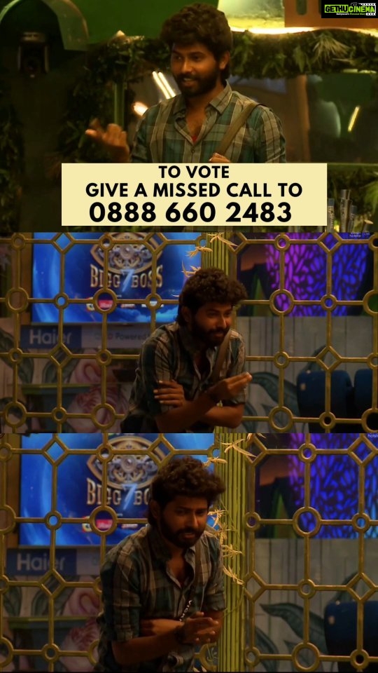 Saravana Vickram Instagram - Every Thalapathy fan's dream is to perform our Thalapathy mannerism🔥 Every vote counts! 👉Login to @disneyplushotstartamil app (No Subscription Required) 👉Search for BIGG BOSS TAMIL 7 👉Tap on VOTE 👉Cast Ur Vote for #SaravanaVickram 👉Tap on Done & Give a Missed Call to 08886602483 (No Charges Applied) #Voteforsaravanavickram #votesaravanavickram #bbvotes #bb7voting #standwithsaravanavickram #leo #thalapthaybgm #Supportsaravanavickram #Vijay #thalapathyvijay #vijayfans #Teamsaravanavickram #biggboss7tamil #biggboss7 #bb7