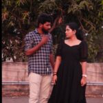 Saravana Vickram Instagram - Recreate our own steps 😉 You too try 🤗 🎶 @vj_deepika_ Dop 👉 @pix_depth_photography #thiruchitrambalam #dhanush #nithyaMenon #hookstep #dance #friendship #trending #fun