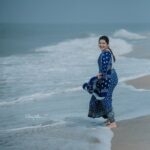 Sarayu Mohan Instagram – കടലോരം കണ്ടത് കടലോളം കിനാവുകൾ ♥️

@_story_telle__r clicks♥️
@divyas_makeover_ MUA