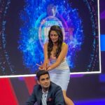 Sastika Rajendran Instagram - Hopping into the trend with @supermuthu 🤣🤣🤣 #Leo #karukarukarupayi #starsportstamil #muthuvinkelvi #ishtathukku
