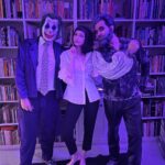 Saumya Tandon Instagram – Wanna dance to win the trophy. 
About last night 
Mia Wallace with joker @saurabhdevendrasingh and shehenshah @rajasen 

#halloween #pulpfiction #miawallace 
#aboutlastnight Mumbai, Maharashtra