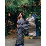 Sayali Sanjeev Instagram – •
Saree by @aura_benaras 
Styled by @trushala_nayak 
MUA & Hair @smrutibhurke_mua 
Clicked by @deepali_td_official 
•
•
#promotions #stylediaries #marathimulgi 
#goshtaekapaithanichi महाराष्ट्र