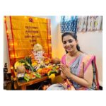 Sayali Sanjeev Instagram - गणपती बाप्पा मोरया 🙏🏻🙏🏻 • • #ganeshchaturthi #ganpatibappamorya