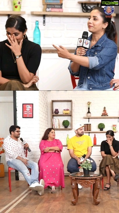 Sayali Sanjeev Instagram - 'Cinema आणि बरंच काही'च्या आजच्या भागात झिम्मा २ च्या टीमसोबत धमाल गप्पा रंगल्या!😍 संपूर्ण व्हिडीओ पहा राजश्री मराठीच्या युट्युब आणि फेसबूक पेजवर!✅ #CinemaAniBaharchKahi #सिनेमाआणिबरंचकाही #Jhimma2On24Nov #Jhimma2 #झिम्मा२ #RajshriMarathiExclusive