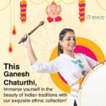 Sayali Sanjeev Instagram - Decked in the finest fabrics and intricate designs, our outfits are perfect to celebrate the blessings of Lord Ganesha. 🙏✨ Let's welcome the Ganesha with open hearts and impeccable style. 🐘💃 Visit our store today and be the embodiment of grace this Ganesh Chaturthi! 🛍️🌼 Clothing Brand: @aabandharts by @ratnaparkhisai Photographer: @thepiexelbrew_commercial Model/Brand Ambassador: @Sayali_Sanjeev_official Makeup Artist: @varsha_vak Hair Stylist: @geetahairmakeupartist Retoucher/Post-production: @another_photographer_08 Assistant(s): @⁨meumeshhh EP: @ashutoshhinge Production house: @outreachmediaservices @abhyankar.amit @nirujoshi1 @boundlessboho . . . . . #GaneshChaturthi #IndianEthnicWear #FestiveFashion #LordGanesha #TraditionalElegance #bappa #pune #sayalisanjeev #aabandharts #ganpati #explorerpage #indian #ethnic