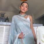 Sayani Gupta Instagram – Women Creator’s Panel at @mumbaifilmfestival 

Hurried Hmu styling shoot by self!

But in this powder blue beauty by @shantibanaras 
Necklace @curiocottagejewelry 

As @rajshri_deshpande puts so honesty in her post! And something we discussed in the panel.. 
looking like an actor and the expectations of being turned out perfectly all the time is insane work! 
And we are all pressured into doing so and spending a ton of money each time, every event! 
Thank you @rotalks for asking the relevant question & moderating a fabulous panel!
My fellow creators @maanvigagroo @rasikadugal @shriya.pilgaonkar discussed the bane of being fashion forward all the time!