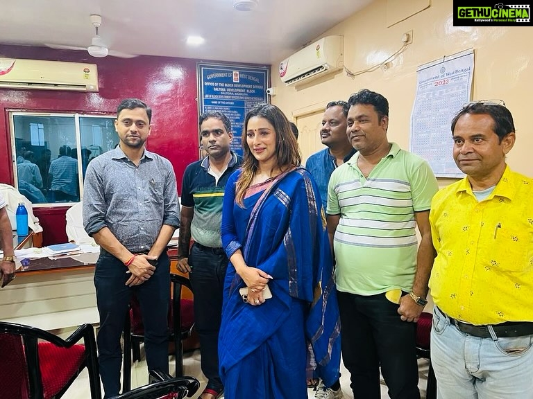 Sayantika Banerjee Instagram - Bankura District-SALTORA and MEJIA Panchayat Samity Visit .. #pasheachibankura