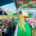 Sayantika Banerjee Instagram - পশ্চিম বর্ধমান জেলা তৃণমূল কংগ্রেসের ডাকে কেন্দ্রের জনবিরোধী নীতির প্রতিবাদে আজ পাণ্ডবেশ্বর বিধানসভা এ জনসভা । জয় বাংলা 🙏🏻 Pandabeswar