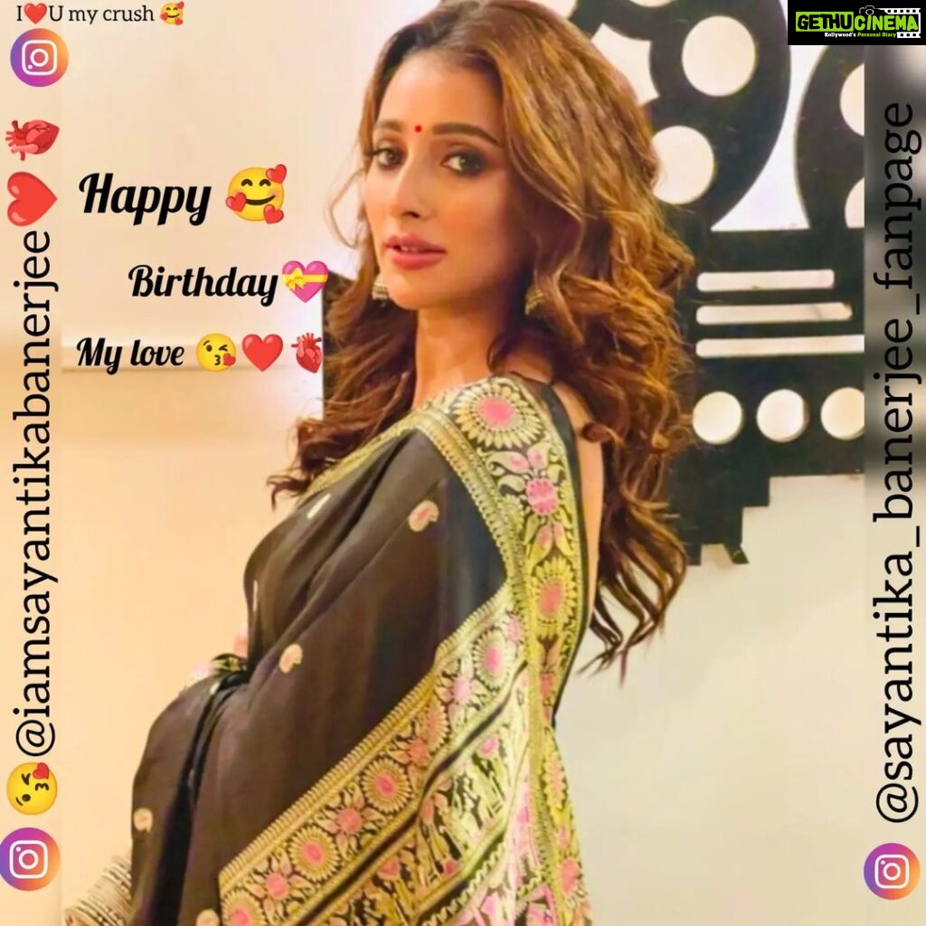 Sayantika Banerjee Instagram - Thank you very much to Almighty Allah for sending you on this special day. Showed you the light of the world. Many things would have remained incomplete without you. So Happy Birthday to you on this special day. A request to Almighty Allah on this special day may Allah Ta'ala fulfill all your wishes. Wish you all the best. happy birthday is love 😘💕🥰🫀❤️ 😘@iamsayantikabanerjee ❤️🫀 #lovesayantika #lovewithsayantika #hapoybirthday #happybirthdaymylove #manymanyhappyreturnsoftheday #mycrushbirthday #Sayantikabirthday #Adayspecialday #myqueensayantika❤️ #mycrush #Iloveyousayantika❤️ #iamsayantikabanerjeebigfan #iamsayantikabanerjee_big_fc_mgae #sayantikamycrush #sayantikabanerjee #sayantikabanerjeeofficial #saturdayvibes