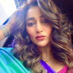 Sayantika Banerjee Instagram - I Purple You 💜 #withlovesayantika #goodvibes #instagram #instagood #selfie #saree #sayantikabanerjeeofficial #bindaassayantika