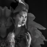 Scarlett Mellish Wilson Instagram - MIAMI !!! 🇺🇸 • @danielemahphotography In my dreams.. an alter ego.. the other me, reflections showing this @artmiamifairs 5-10th December. Context Art Fair. model and muse @scarlettwilsonofficial #artmiamifairs #artfair #miami #photography #mahlondongallery