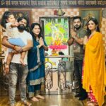 Seema Singh Instagram - Jai mata di 🙏😇 . #jaimatadi #family #darshan #durgamatamandir #pune #navrati #navratri2023 Pune, Maharashtra