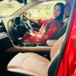 Seema Singh Instagram – new member 🚗 
.
.
.
.#newcar #car #red #redcolour #instagood #mghectorplus #🤞🏻