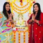 Seema Singh Instagram - गणपति बप्पा मोरया 🙏😊 #ganpati2023 #ganpatibappamorya Mumbai, Maharashtra