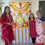 Seema Singh Instagram - Ganpati bappa morya 🙏😊 Mumbai, Maharashtra