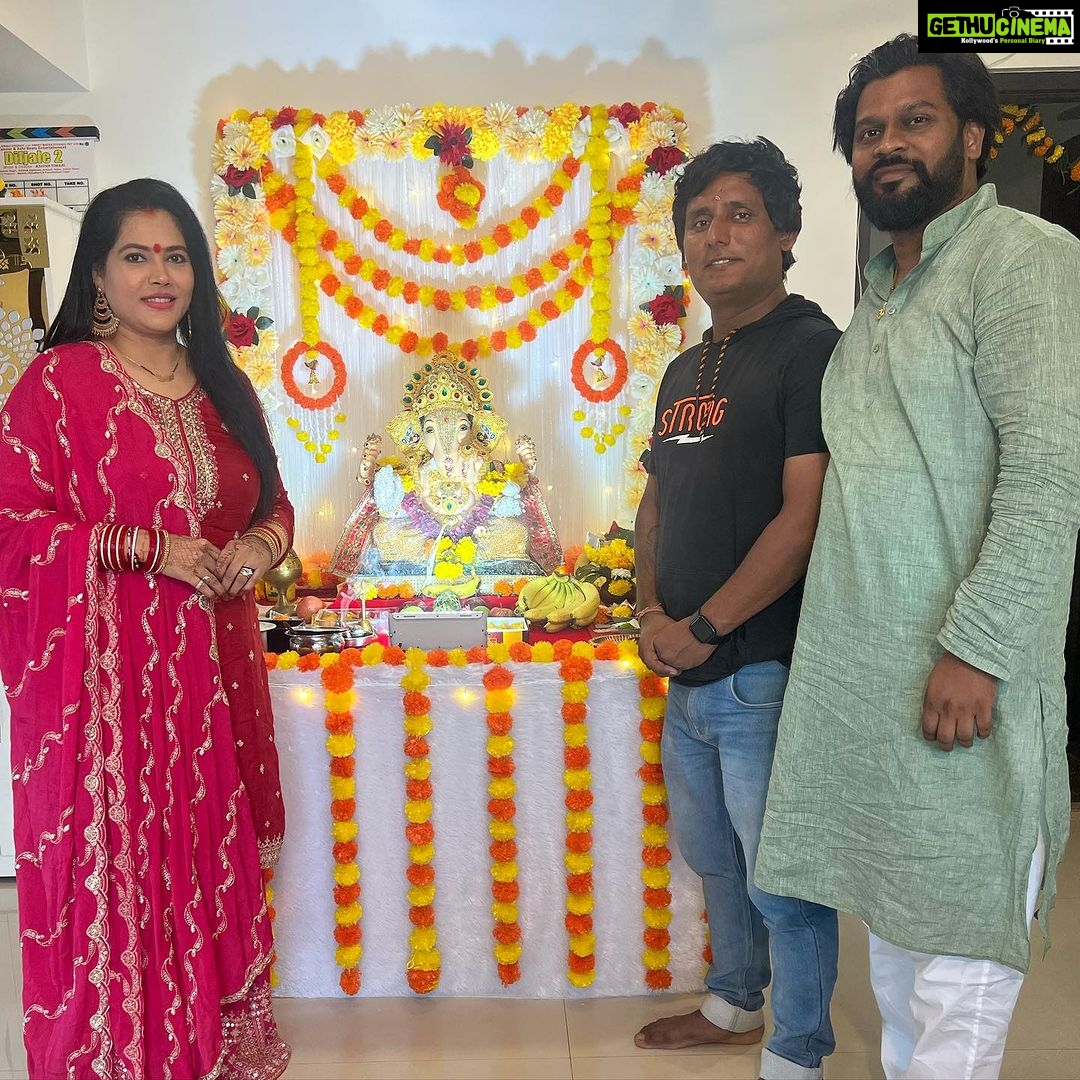 Seema Singh Instagram - Director sahab @iamashitiwari ji 🤩🙏