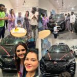 Seema Singh Instagram - Mubarakh ho @item_queen_seemasingh @saurav_kumar_09 #likesforlike #explore #trending