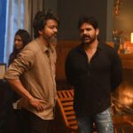 Shaam Instagram - BROTHERHOOD 😍😍😍😍 BADASS 🔥🔥🔥🔥 . . @actorvijay #thalabathy #leo #onthesets #making #shooting #actorshaam #badass @trishakrishnan #lokeshkanagaraj #jagdishpalanisamy #sevenscreenstudio #anirudh