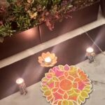 Shaheer Sheikh Instagram – May the divine light quell the darkness within us. #HappyDiwali #शुभदीपावली Rangoli by #Anaya
