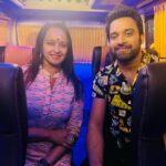 Shalu Menon Instagram - Gud mrng all …. Yesterday got an oppourtunity to meet and spend some enjoyable time with one of the finest musicians of ours the one and only STEPHEN DEVASSY … he is such a great human down to earth and humble human being …. Thanks for your time to spend with me STEPHEN ….. ❤️ #shalumenon#dancereels #reelsviral #instalove #love#loveislove #happiness #happy #program #