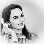Shalu Menon Instagram - Let wednesday put a rainbow in your life …… these are the sketches drawn and send by one of my insta friend and i like it very much ….. thansks a lot for taking this much effort to draw me and spend ypur valuable time for me ……@art._gallery._._.
