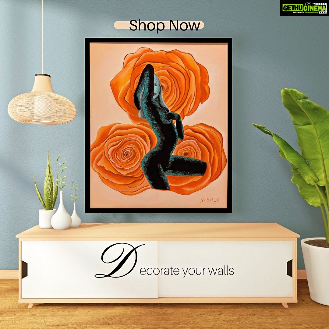 Shamlee Instagram - The Answer Series Size - 3x3 ft Medium - Acrylic on Canvas
