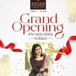 Shamna Kasim Instagram – Abu Dhabi see u all at 5pm @azyangolduae ❤️