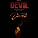 Shamna Kasim Instagram - Happy Diwali from Devil movie team 🧨