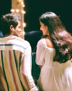 Shanmukh Jaswanth Kandregula Instagram - Shiva Chaitra 🙂❤️

#shannu #nehapathan #student