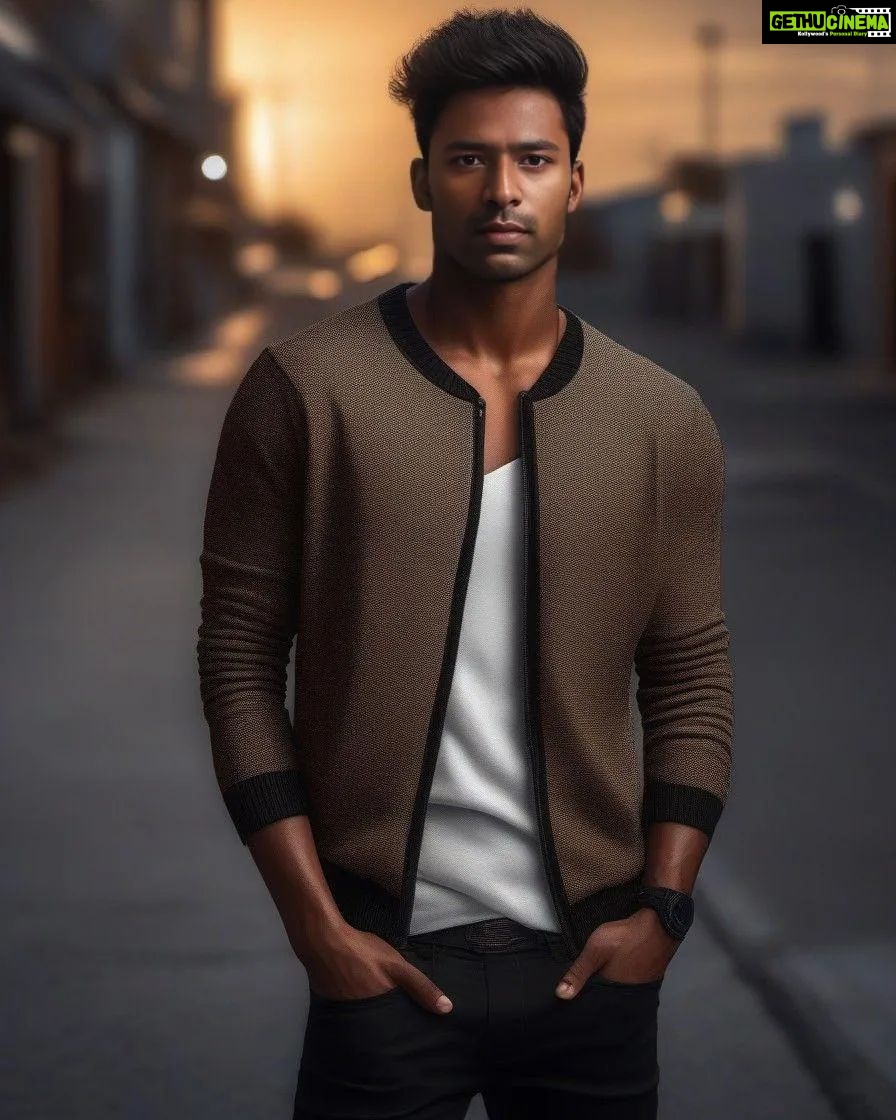 Shanthanu Bhagyaraj Instagram - ❤️🔥 Realistic art 🪄 Edit by @soloarmy_sa for @shanthnu brother ❤️ I hope u like this 🤩