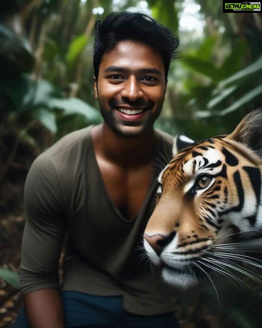 Shanthanu Bhagyaraj Instagram - ❤️🔥 Realistic art 🪄 Edit by @soloarmy_sa for @shanthnu brother ❤️ I hope u like this 🤩