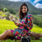Sharanya Turadi Instagram - Holding back is a virtue that I seldom recognise in myself when it’s my birthday month! 🫠 With only a day to go, I can’t wait to turn over a new leaf and level up to face new challenges, people, love, hate, and emotions. Thank you @janki.prakash.designs for this cute yet super comfy and colourful outfit, the finish on this georgette was simply brilliant and I can’t explain how amazed I was with the fit 🤌❤️ This place will take your breath away and it doesn’t hold back its beauty or the luscious environment for any, Shot at the Kodanadu Tea Estate by @rahul__sudharshan for @tntourismoffcl @ttdcofficial #tntourism #wherestoriesneverend #tamilnadu #tntourismoffcl #letscelebratetamilnadu #Influencersonwheels #discovertamilnadu2023 Kodanadu,Tamil Nadu