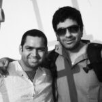 Sharib Hashmi Instagram - Memories look good in black and white…! Jo Instagram Pe nahin hote birthday unka bhi hai ☺️☺️ #NitinKakkar #HappyBirthday #MyFriend #Filmistaan ❤️